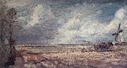 John Constable Spring:East Bergholt Common Spain oil painting artist